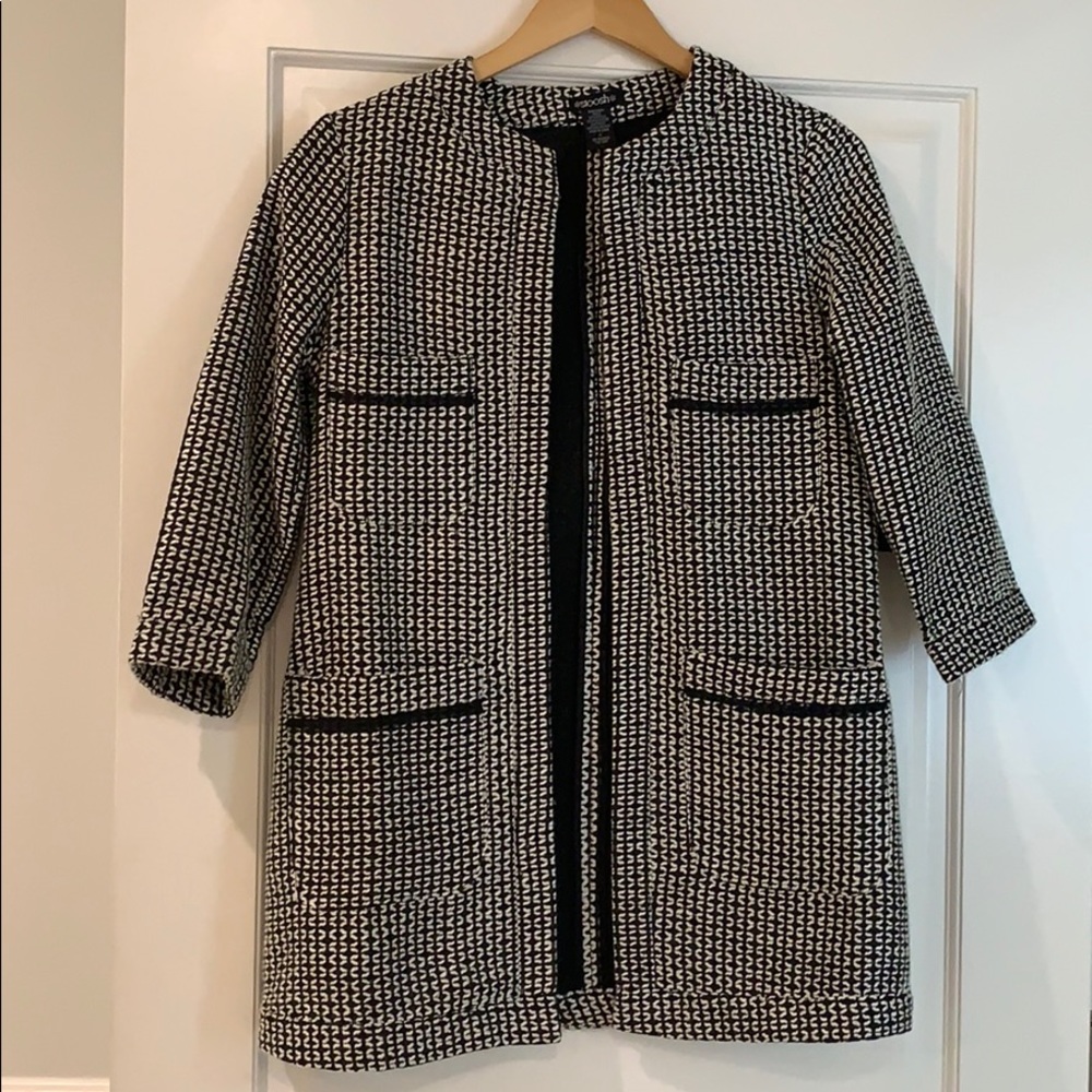 Black and White Coat